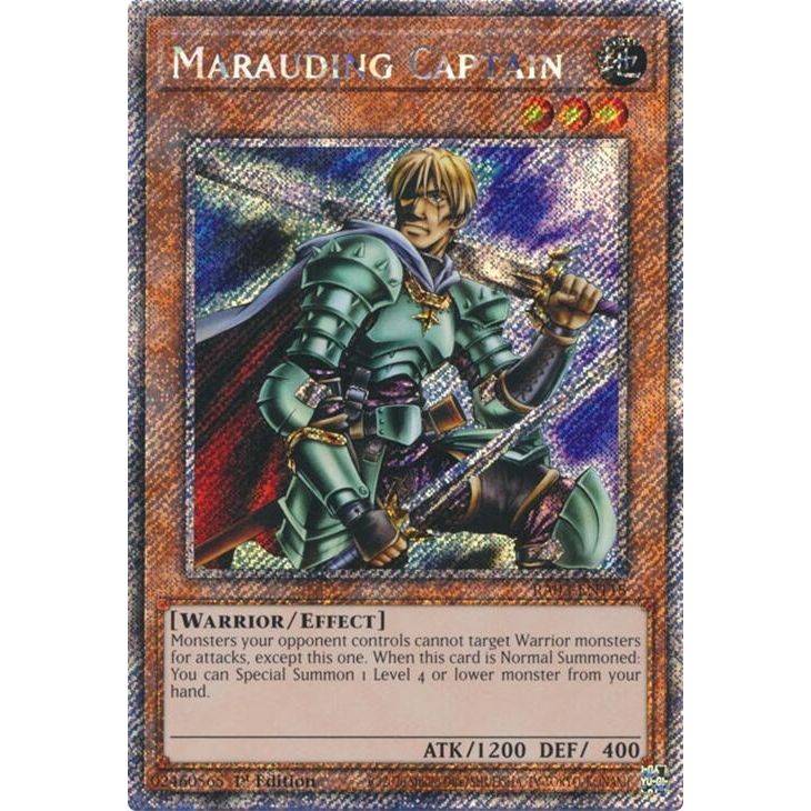 Image for Marauding Captain (Platinum Secret Rare) (RA03-EN118) - YuGiOh