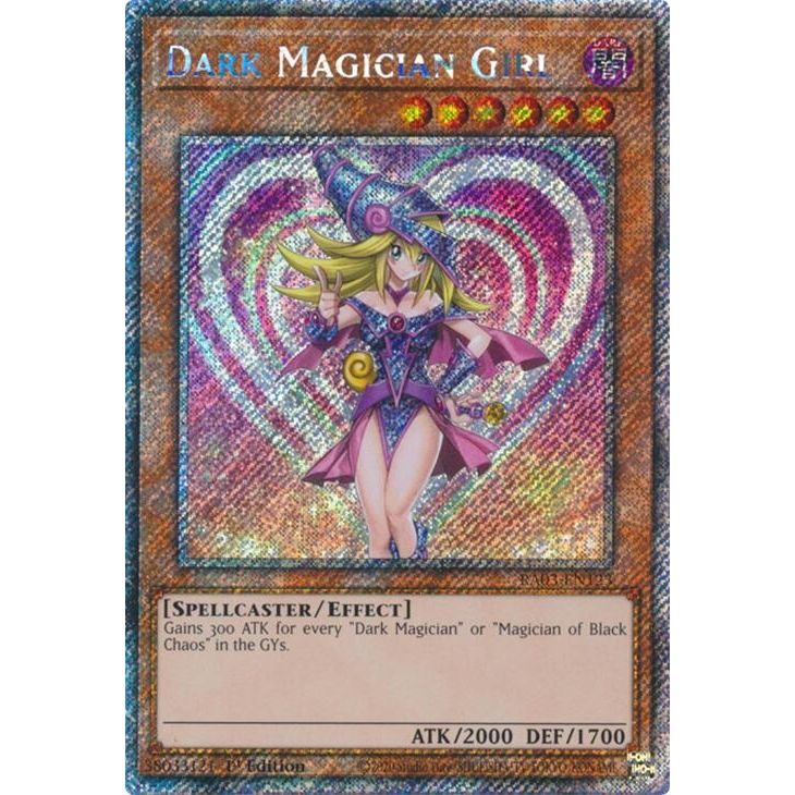 Image for Dark Magician Girl (Platinum Secret Rare) (A) (RA03-EN123) - YuGiOh