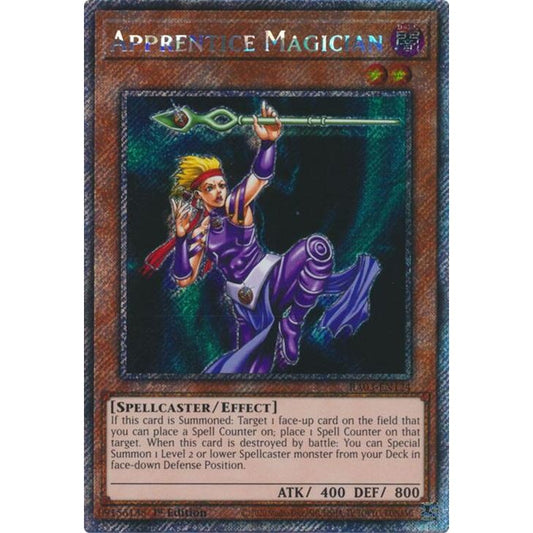 Image for Apprentice Magician (Platinum Secret Rare) (RA03-EN124) - YuGiOh