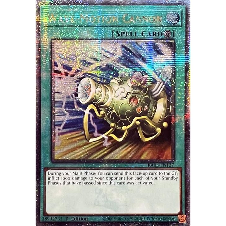 Image for Wave-Motion Cannon (Quarter Century Secret Rare) (RA03-EN127) - YuGiOh