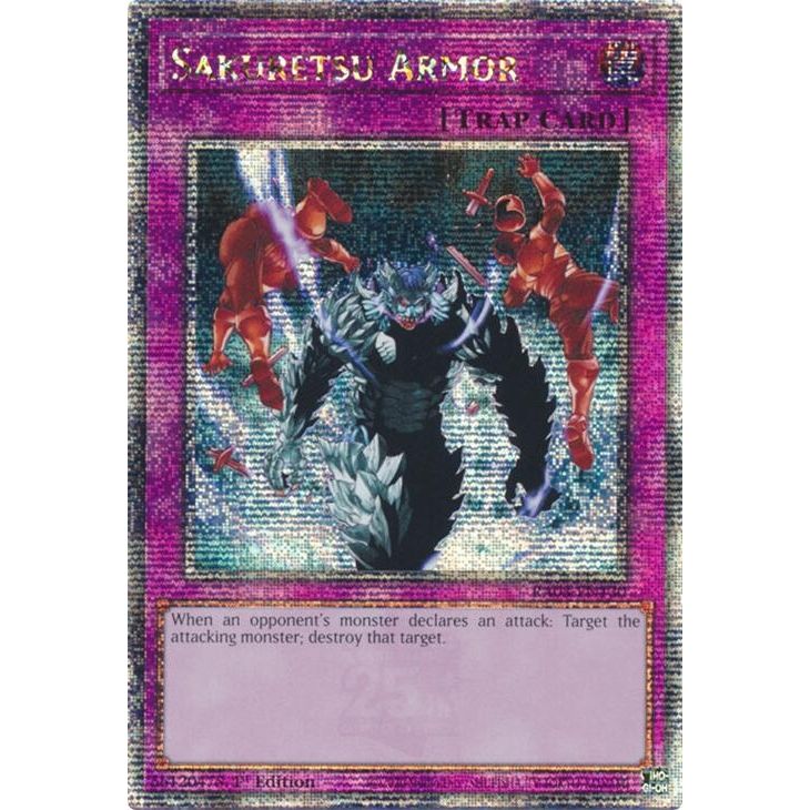 Image for Sakuretsu Armor (Quarter Century Secret Rare) (RA03-EN130) - YuGiOh
