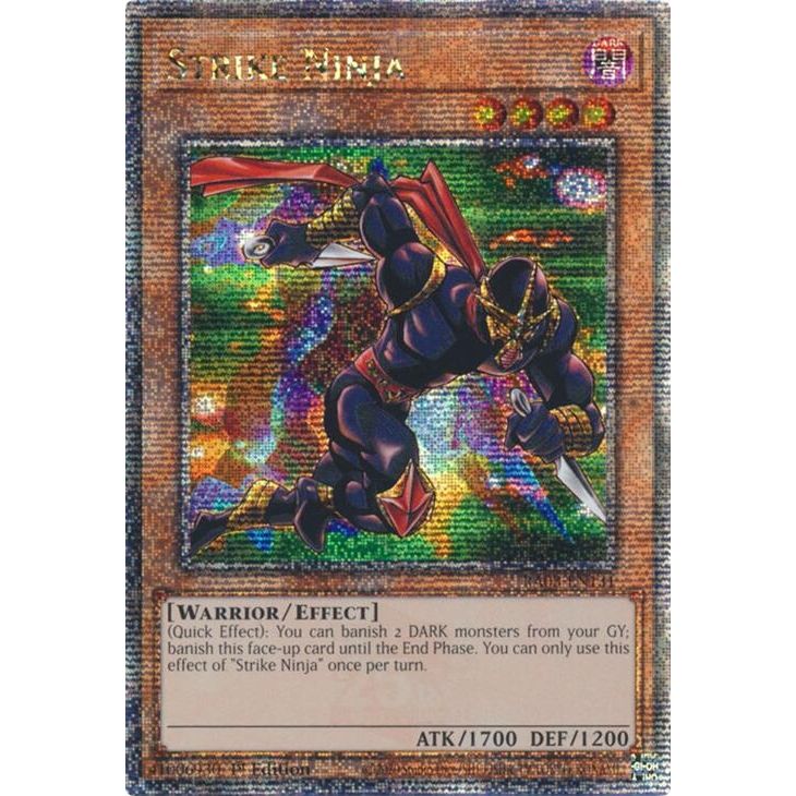 Image for Strike Ninja (Quarter Century Secret Rare) (RA03-EN131) - YuGiOh