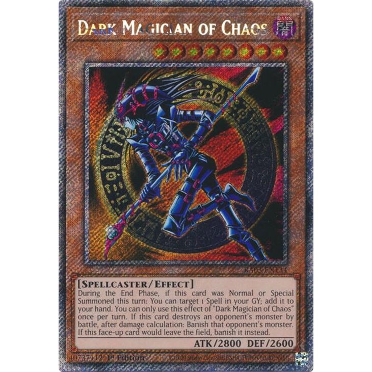 Image for Dark Magician of Chaos (Platinum Secret Rare) (RA03-EN134) - YuGiOh