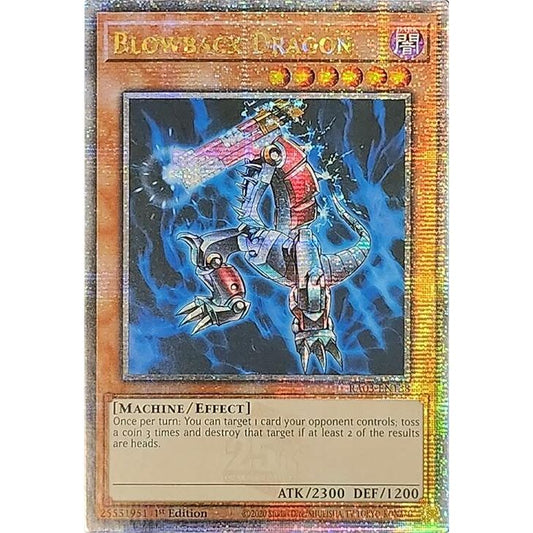 Image for Blowback Dragon (Quarter Century Secret Rare) (RA03-EN138) - YuGiOh