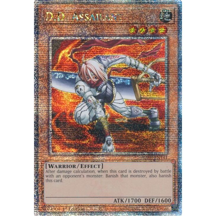 Image for D.D. Assailant (Quarter Century Secret Rare) (RA03-EN141) - YuGiOh