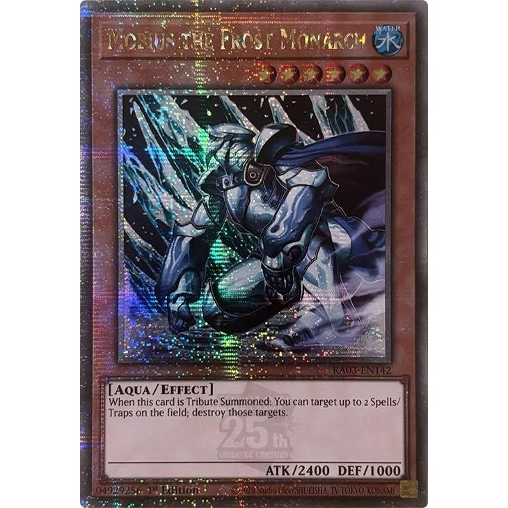 Image for Mobius the Frost Monarch (Quarter Century Secret Rare) (RA03-EN142) - YuGiOh