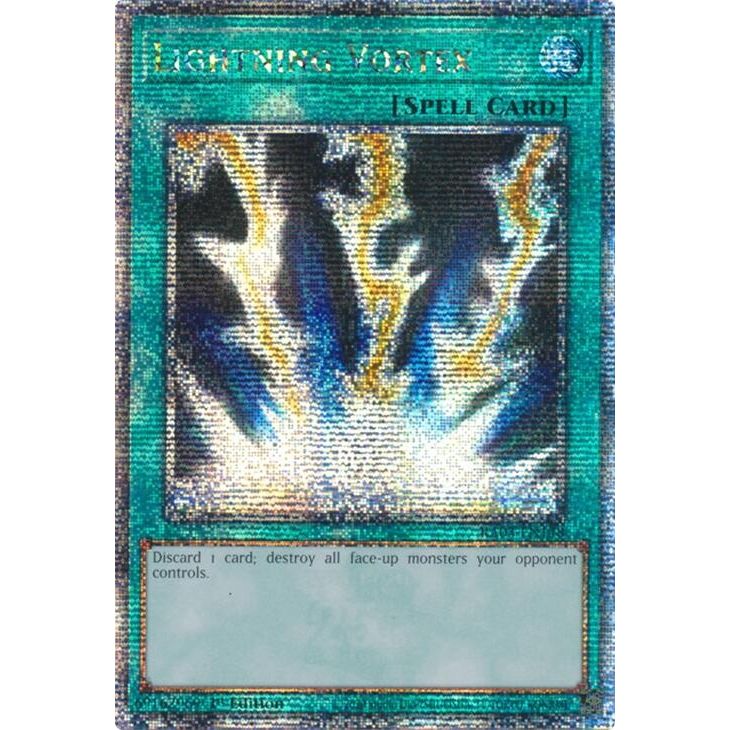 Image for Lightning Vortex (Quarter Century Secret Rare) (RA03-EN148) - YuGiOh