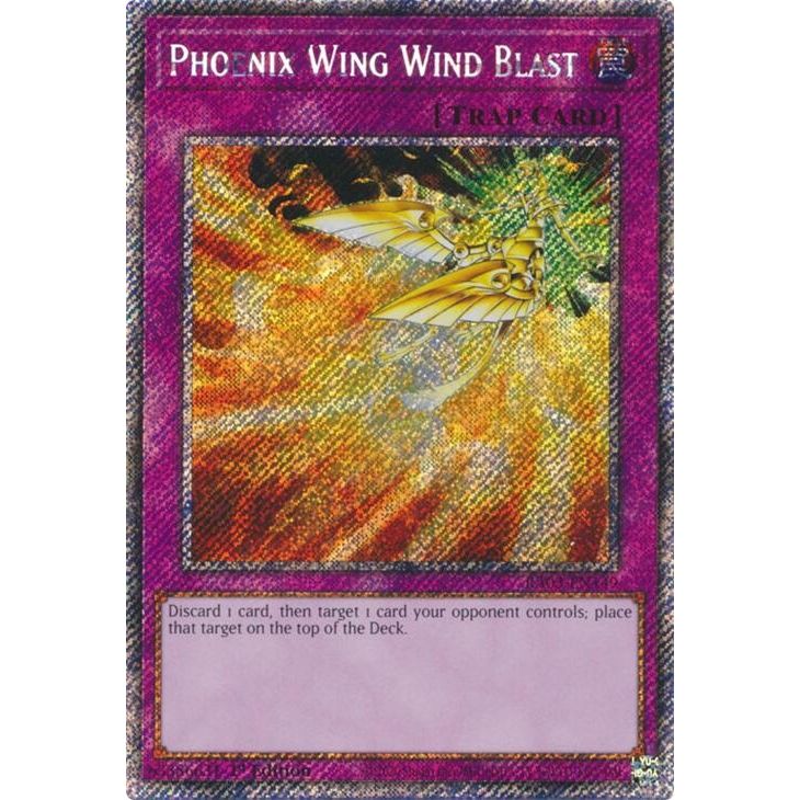 Image for Phoenix Wing Wind Blast (Platinum Secret Rare) (RA03-EN149) - YuGiOh