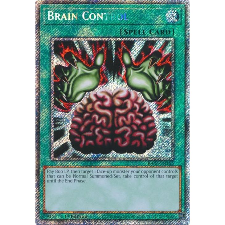 Image for Brain Control (Platinum Secret Rare) (RA03-EN154) - YuGiOh