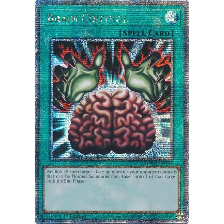 Image for Brain Control (Quarter Century Secret Rare) (RA03-EN154) - YuGiOh
