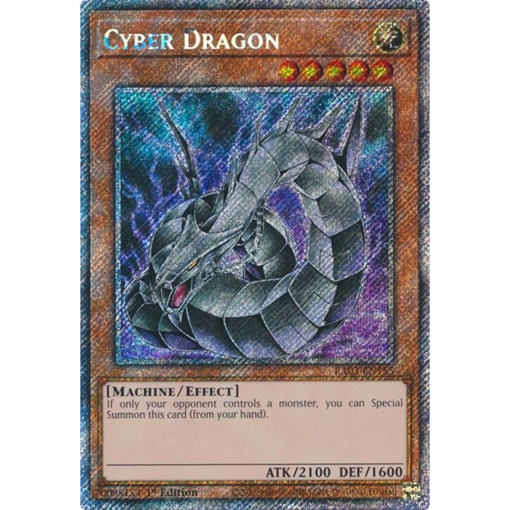 Image for Cyber Dragon (Platinum Secret Rare) (RA03-EN155) - YuGiOh