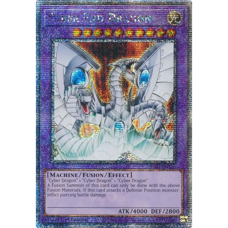 Image for Cyber End Dragon (Quarter Century Secret Rare) (RA03-EN156) - YuGiOh