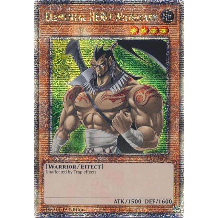 Image for Elemental HERO Wildheart (Quarter Century Secret Rare) (RA03-EN157) - YuGiOh