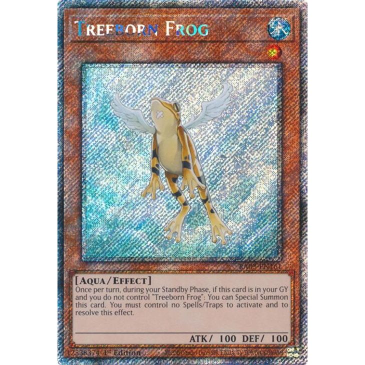 Image for Treeborn Frog (Platinum Secret Rare) (RA03-EN161) - YuGiOh