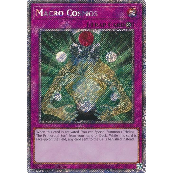 Image for Macro Cosmos (Platinum Secret Rare) (RA03-EN164) - YuGiOh