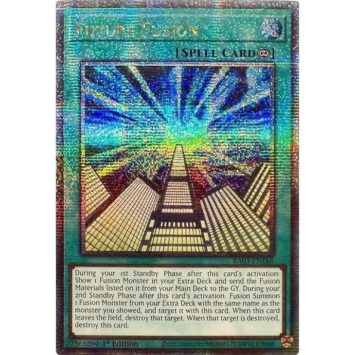 Image for Future Fusion (Quarter Century Secret Rare) (RA03-EN168) - YuGiOh