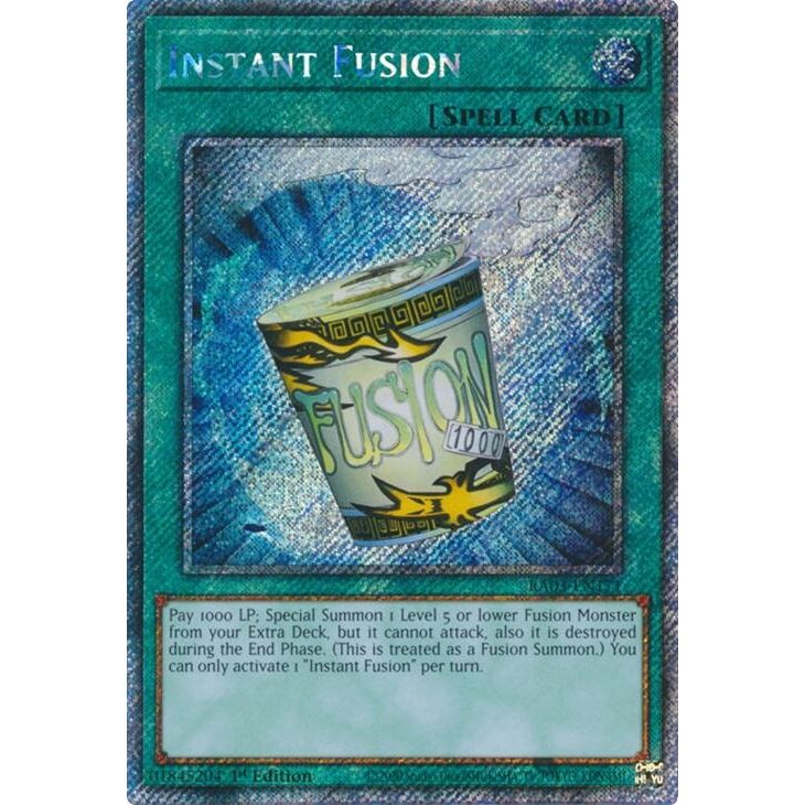 Image for Instant Fusion (Platinum Secret Rare) (RA03-EN171) - YuGiOh