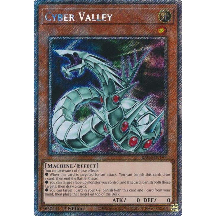 Image for Cyber Valley (Platinum Secret Rare) (RA03-EN192) - YuGiOh