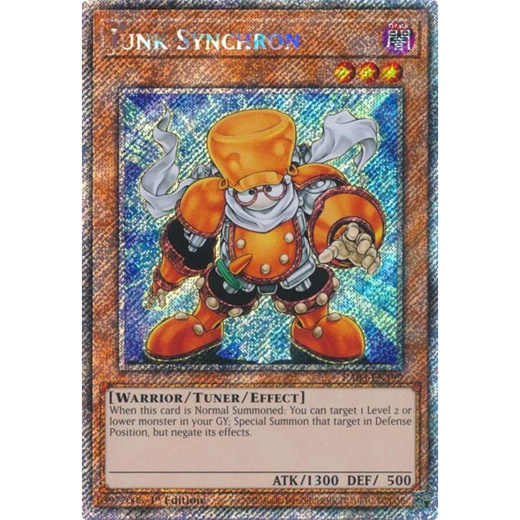 Image for Junk Synchron (Platinum Secret Rare) (RA03-EN199) - YuGiOh