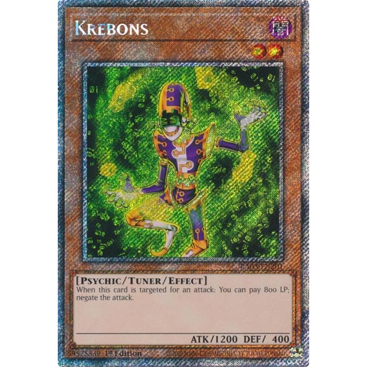 Image for Krebons (Platinum Secret Rare) (RA03-EN201) - YuGiOh