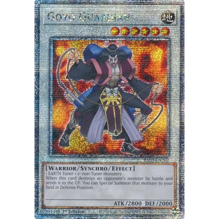 Image for Goyo Guardian (Quarter Century Secret Rare) (RA03-EN202) - YuGiOh