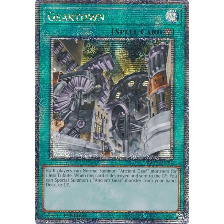 Image for Geartown (Quarter Century Secret Rare) (RA03-EN203) - YuGiOh