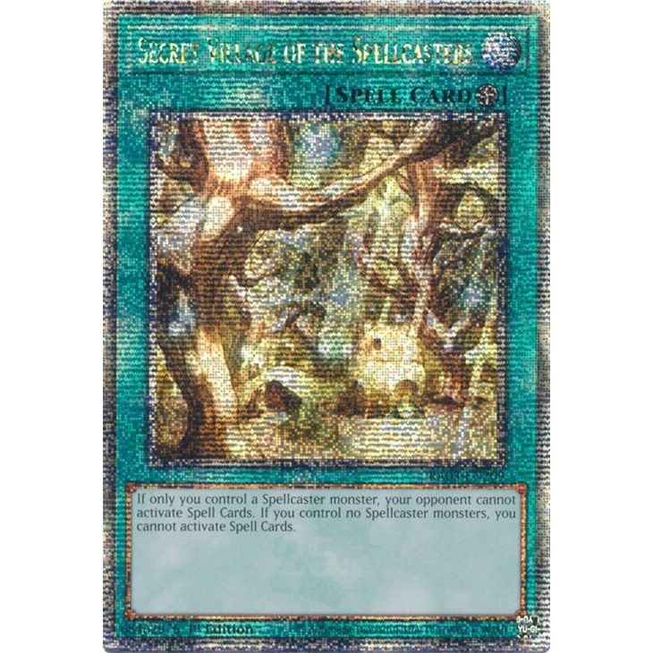 Image for Secret Village of the Spellcasters (Quarter Century Secret Rare) (RA03-EN209) - YuGiOh