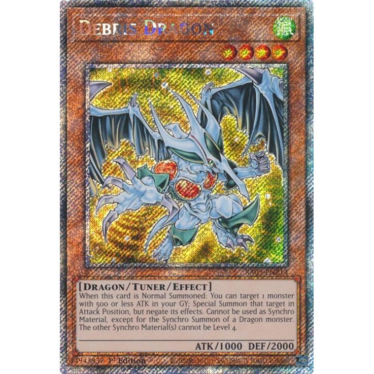 Image for Debris Dragon (Platinum Secret Rare) (RA03-EN214) - YuGiOh