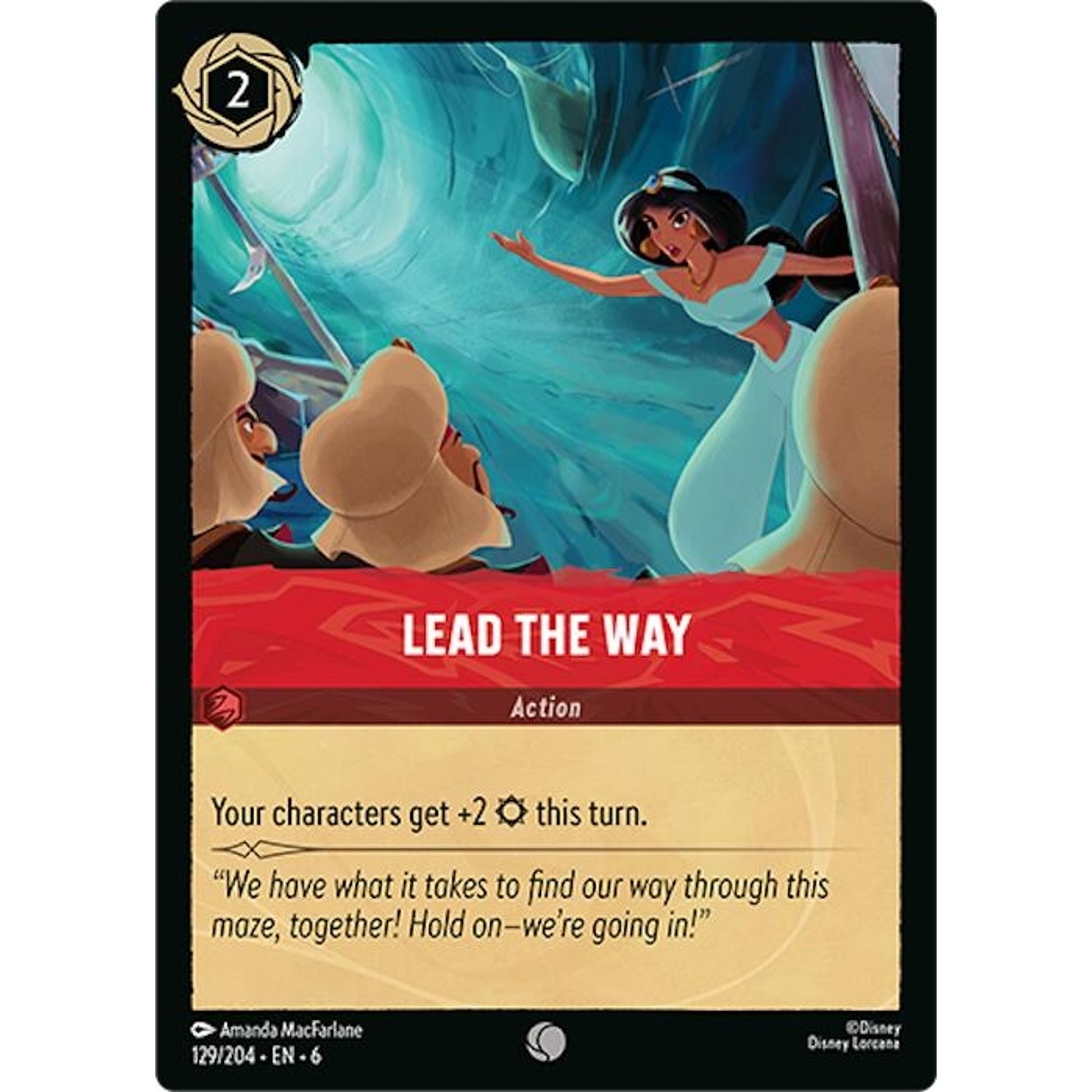 Image for Lead the Way (129/204) (6) - Disney Lorcana