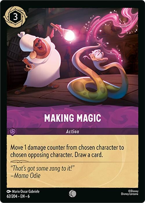 Image for Making Magic (62/204) (6) - Disney Lorcana