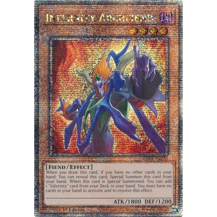 Image for Infernity Archfiend (Quarter Century Secret Rare) (RA03-EN220) - YuGiOh