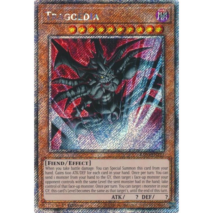 Image for Tragoedia (Platinum Secret Rare) (RA03-EN223) - YuGiOh