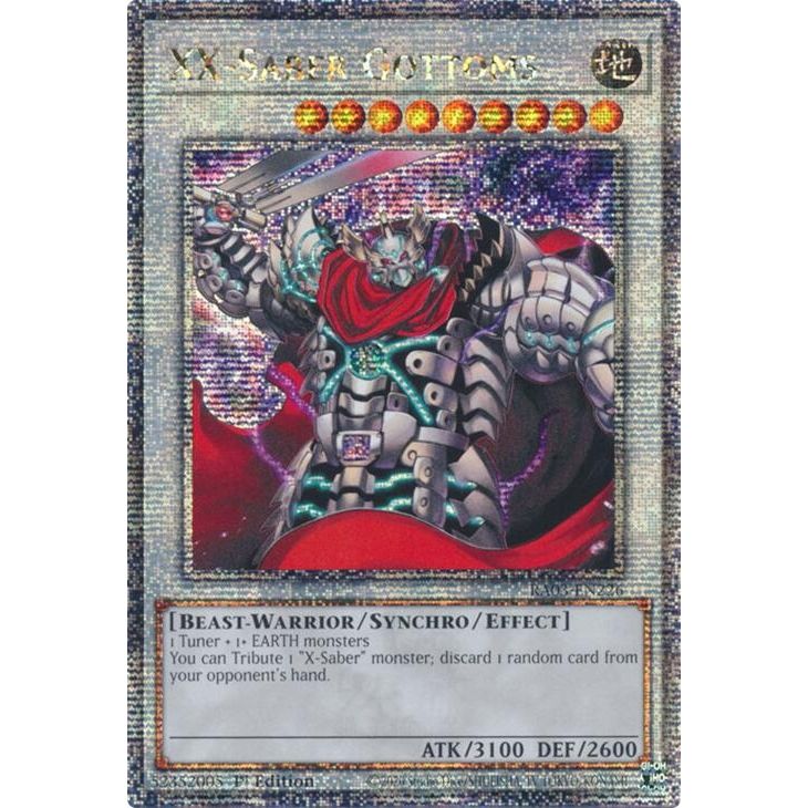 Image for XX-Saber Gottoms (Quarter Century Secret Rare) (RA03-EN226) - YuGiOh