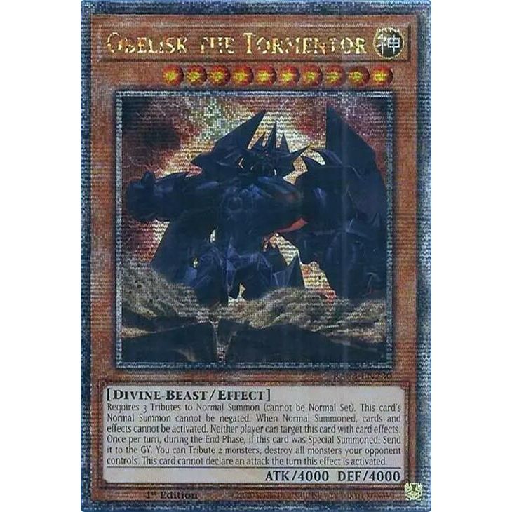 Image for Obelisk the Tormentor (Quarter Century Secret Rare) (RA03-EN230) - YuGiOh
