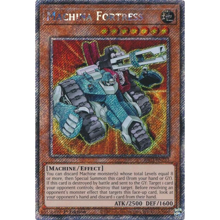 Image for Machina Fortress (Platinum Secret Rare) (RA03-EN233) - YuGiOh