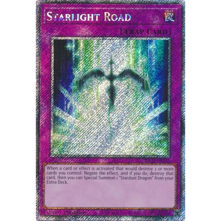 Image for Starlight Road (Platinum Secret Rare) (RA03-EN235) - YuGiOh