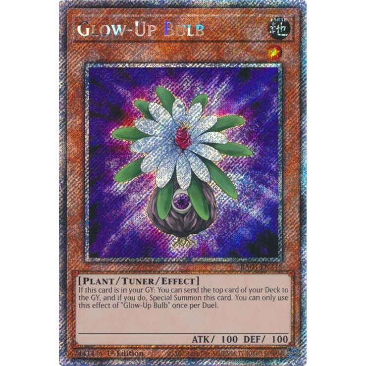Image for Glow-Up Bulb (Platinum Secret Rare) (RA03-EN245) - YuGiOh
