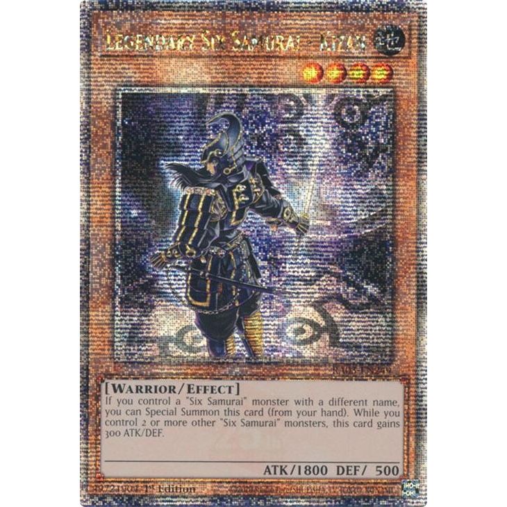 Image for Legendary Six Samurai - Kizan (Quarter Century Secret Rare) (RA03-EN249) - YuGiOh