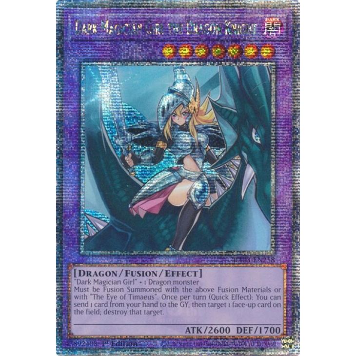 Image for Dark Magician Girl the Dragon Knight (Quarter Century Secret Rare) (RA03-EN258) - YuGiOh