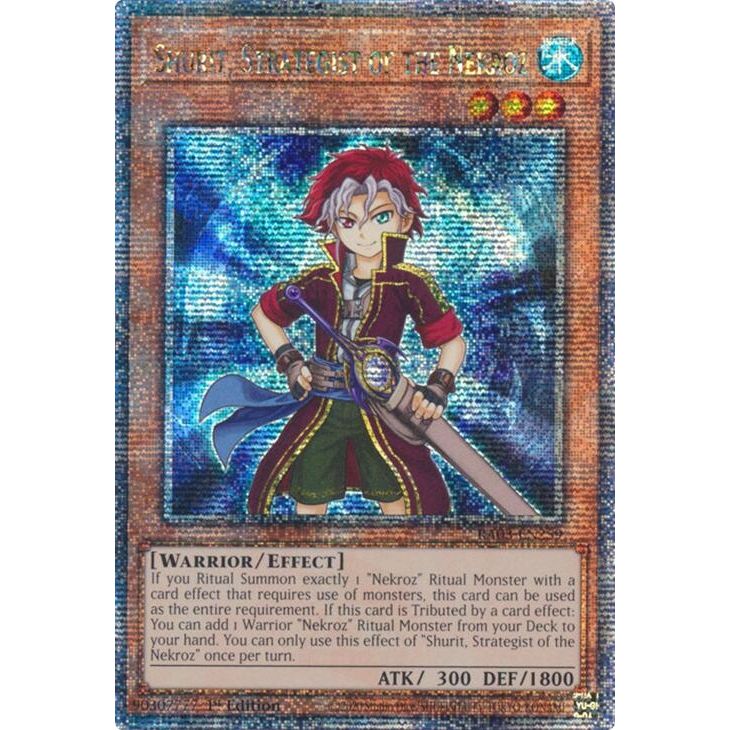 Image for Shurit, Strategist of the Nekroz (Quarter Century Secret Rare) (RA03-EN259) - YuGiOh