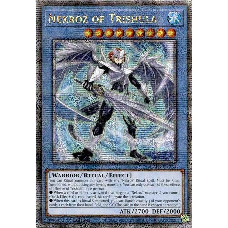 Image for Nekroz of Trishula (Quarter Century Secret Rare) (RA03-EN261) - YuGiOh