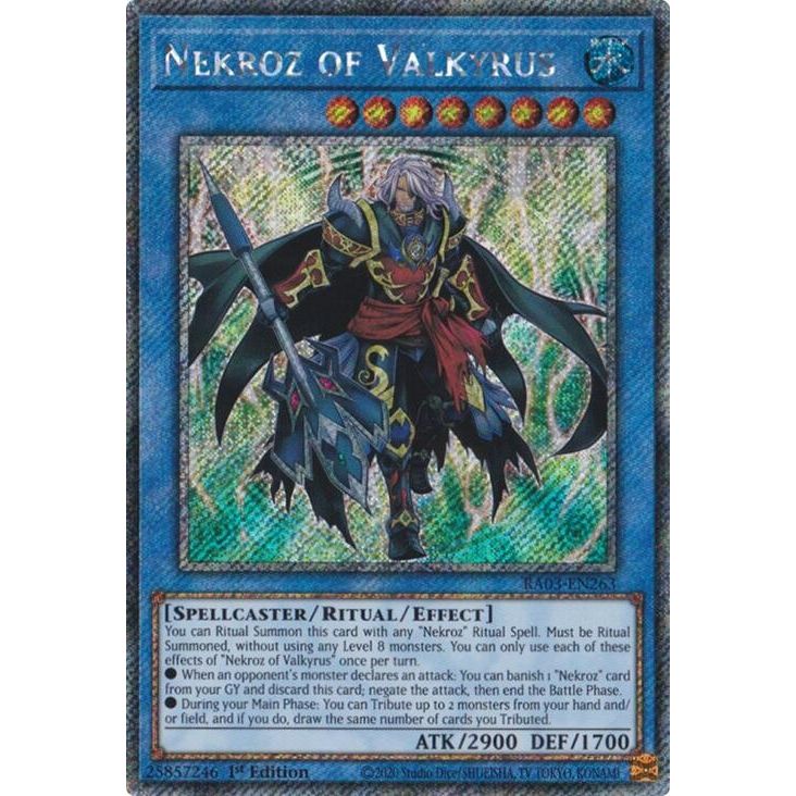 Image for Nekroz of Valkyrus (Platinum Secret Rare) (RA03-EN263) - YuGiOh