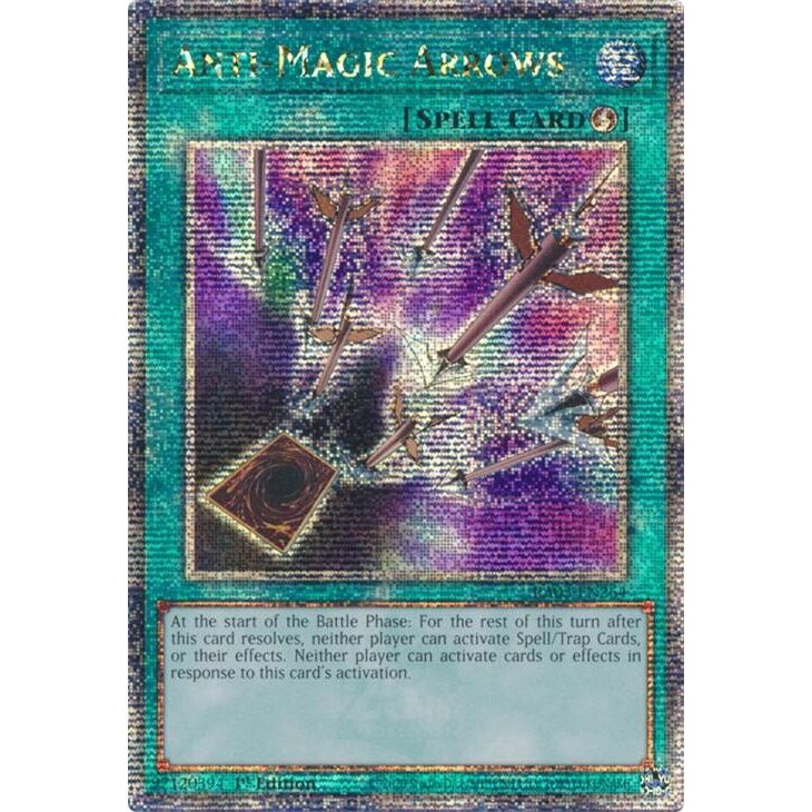 Image for Anti-Magic Arrows (Quarter Century Secret Rare) (RA03-EN264) - YuGiOh