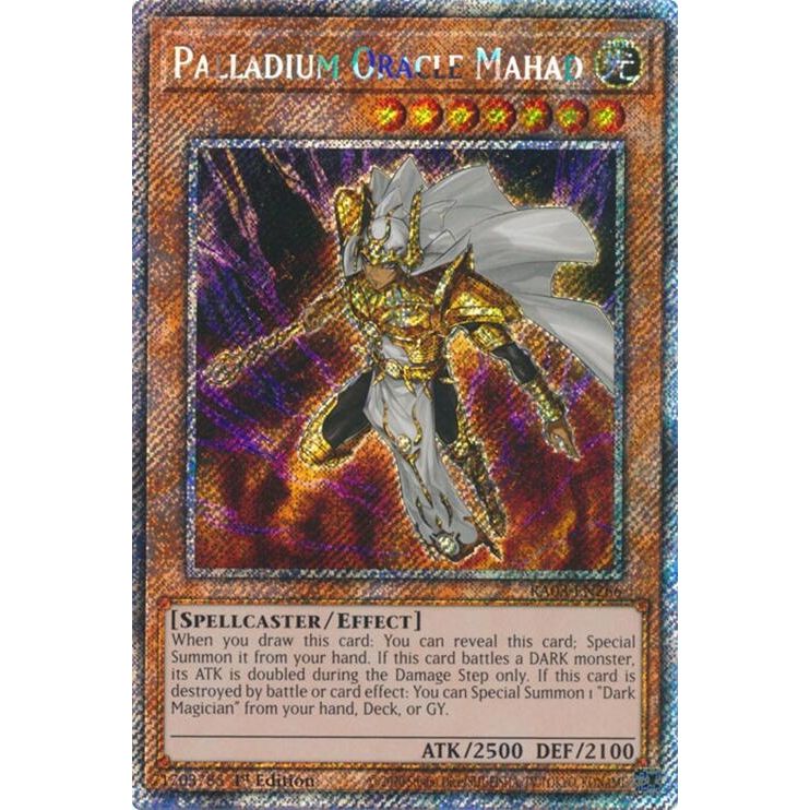 Image for Palladium Oracle Mahad (Platinum Secret Rare) (RA03-EN266) - YuGiOh