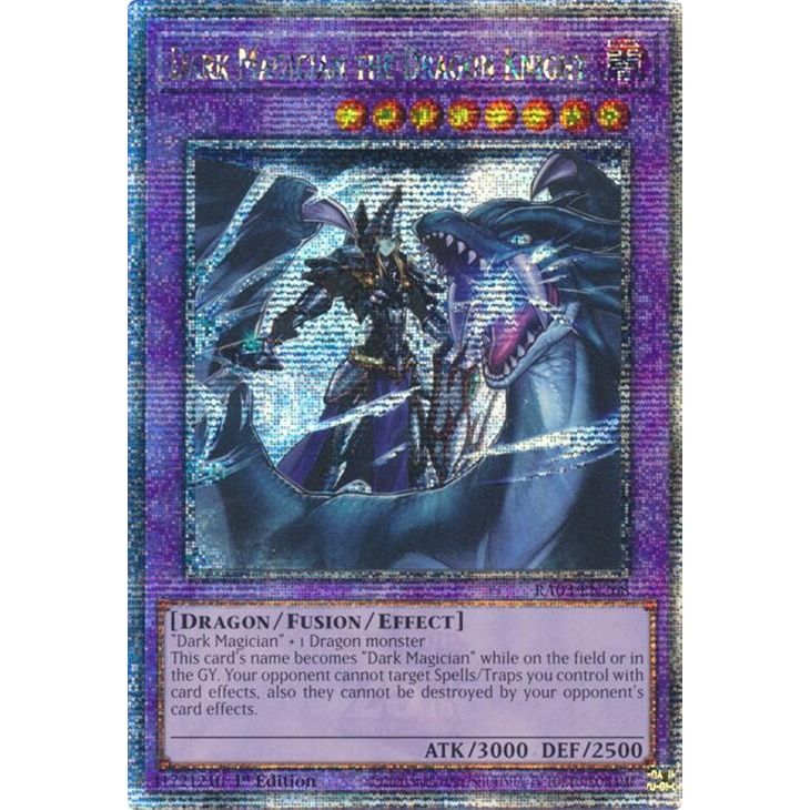 Image for Dark Magician the Dragon Knight (Quarter Century Secret Rare) (RA03-EN268) - YuGiOh
