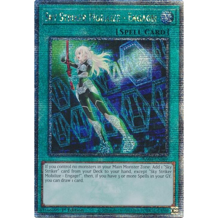 Image for Sky Striker Mobilize - Engage! (Quarter Century Secret Rare) (RA03-EN269) - YuGiOh
