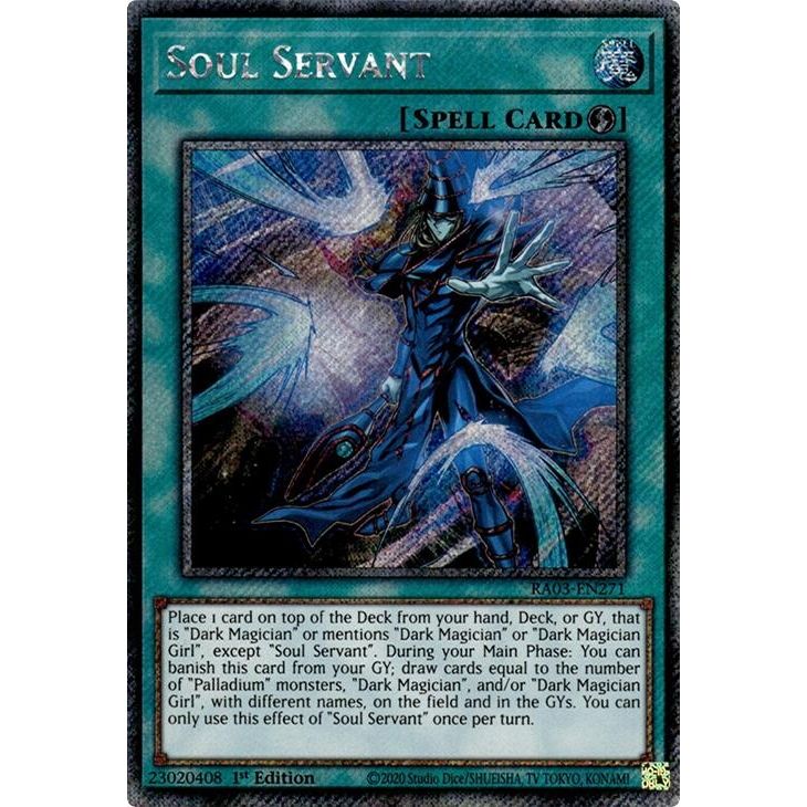 Image for Soul Servant (Platinum Secret Rare) (RA03-EN271) - YuGiOh