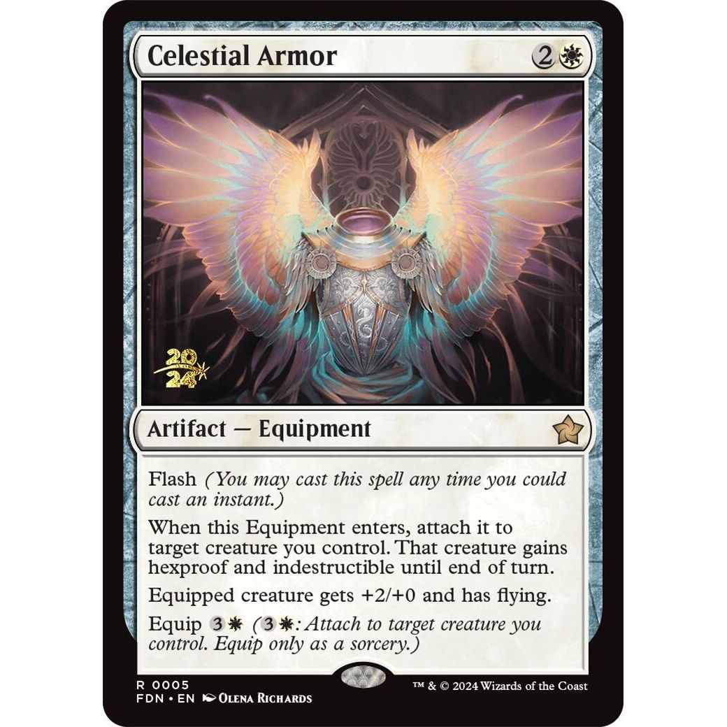 Image for Celestial Armor (5) (PRE) - Magic: The Gathering