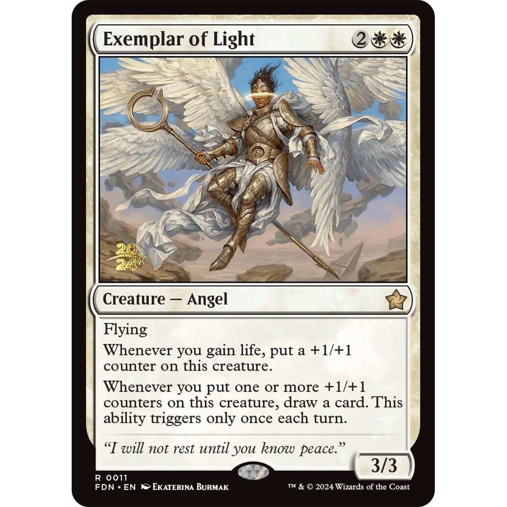 Image for Exemplar of Light (11) (PRE) - Magic: The Gathering