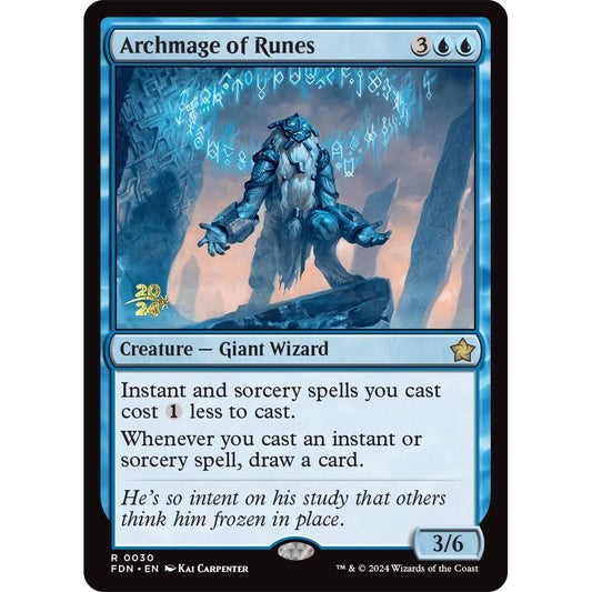 Image for Archmage of Runes (30) (PRE) - Magic: The Gathering